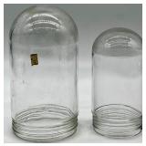 Collection of 13 Assorted Vintage Glass Lamp Shades and Globes