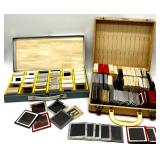 Large Collection of Vintage 35mm Photo Slides with Cases