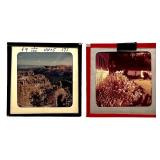 Large Collection of Vintage 35mm Photo Slides with Cases