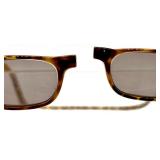 Clic Tortoise Shell Magnetic Reader Glasses and Woven Wool Scarf Set