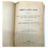 Vintage Books Collection with Heart-Shaped Box and Amber Glass Dish