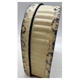 Vintage Books Collection with Heart-Shaped Box and Amber Glass Dish