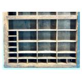 Vintage Keystone Wooden Printer