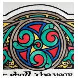 Collection of 3 Irish Art Prints Including Hand-Colored Scenic and Celtic Designs
