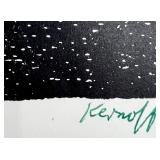 Harry Kernoff set of 3 Signed Block Print Portraits of James Joyce and W.B. Yeats