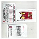 Vintage Card Games Lot with Rook Set, KEM Double Deck, and Matchbooks Collection