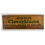 Vintage Cheese Box, Glass Carafe Set, Bank Bag, U.S. Mint Bag, and Star Architectural Pieces