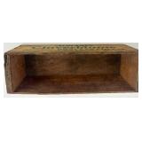 Vintage Cheese Box, Glass Carafe Set, Bank Bag, U.S. Mint Bag, and Star Architectural Pieces