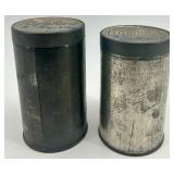 Vintage Mixed Lot: Cast Iron Trivet, Horse Pull Toy, Spice Tins, Glass Insulators, and Collectible Containers