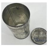 Vintage Mixed Lot: Cast Iron Trivet, Horse Pull Toy, Spice Tins, Glass Insulators, and Collectible Containers