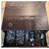 Vintage C&E Marshall Co. Metal Type Case with Metal Printing Type