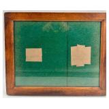 Antique Double-Sided Wooden Contact Printing Frame with Hinged Back
