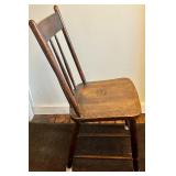 Vintage Wooden Spindle Back Dining Chair