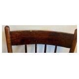 Vintage Wooden Spindle Back Dining Chair