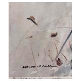 Gerhard CF Miller Signed and Numbered 210/500 Limited Edition Print with Distressed Frame