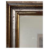 Gerhard CF Miller Signed and Numbered 210/500 Limited Edition Print with Distressed Frame