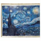 Framed Starry Night Print by Gallery Service