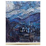 Framed Starry Night Print by Gallery Service