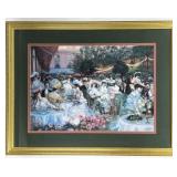Framed Artwork "Le Dinner A L