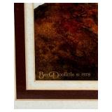 Bev Doolittle Framed Print Horses in Snow 1978 Western Art