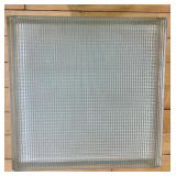 Set of 4 Vintage Glass Blocks for Masonry or Decorative Use #2