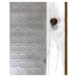 Pair of Heavy Duty Metal Mesh Grates with Framed Mirror Panel