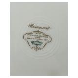 Haviland France Rosemont Fine China Dinnerware Set with Pink Trim