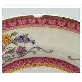 Haviland France Rosemont Fine China Dinnerware Set with Pink Trim