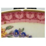 Haviland France Rosemont Fine China Dinnerware Set with Pink Trim