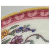 Haviland France Rosemont Fine China Dinnerware Set with Pink Trim