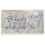 Carmel Quinn Signed Black and White 8" x 10" Portrait Photograph