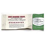 First Love - Rogers Bros. Silverplate Flatware Set in McGraw Chest