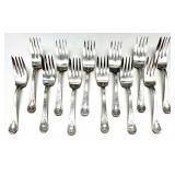 HERALDIC 1847 Rogers Bros XS Triple Silverplate Flatware Set with Serving Pieces and Chest