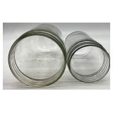 Collection of 13 Assorted Vintage Glass Lamp Shades and Globes