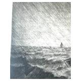 Framed 1930 Ray Kaufman Etching 