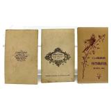 Vintage Pharmacy Memorabilia Collection with Ephemera, Pens and Apothecary Pot