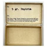 Vintage Pharmacy Memorabilia Collection with Ephemera, Pens and Apothecary Pot