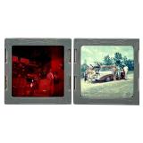 Large Collection of Vintage 35mm Photo Slides with Cases