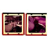 Large Collection of Vintage 35mm Photo Slides with Cases