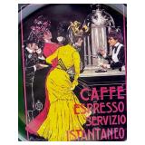 Set of 3 Decorative Tableware Pieces - Floral Vase, Poppy Cake Stand, Vintage Espresso Plate