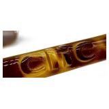 Clic Tortoise Shell Magnetic Reader Glasses and Woven Wool Scarf Set