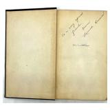 Vintage Books Collection with Heart-Shaped Box and Amber Glass Dish