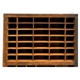 Vintage Keystone Wooden Printer