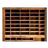 Vintage Keystone Wood Printer