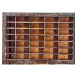 Vintage Wooden Printer