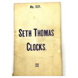 Seth Thomas Wall Clock with Vintage Catalogue No. 531