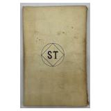 Seth Thomas Wall Clock with Vintage Catalogue No. 531