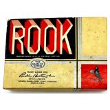 Vintage Card Games Lot with Rook Set, KEM Double Deck, and Matchbooks Collection