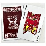 Vintage Card Games Lot with Rook Set, KEM Double Deck, and Matchbooks Collection