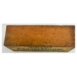 Vintage Cheese Box, Glass Carafe Set, Bank Bag, U.S. Mint Bag, and Star Architectural Pieces